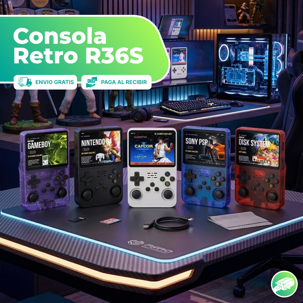 👾 Consola Retro R36S 🕹️
