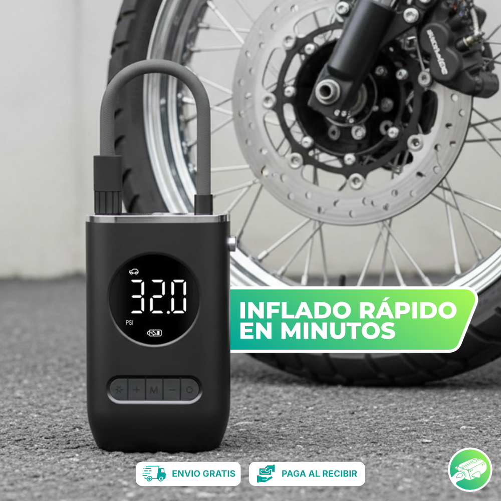 🍃 MINI COMPRESOR DE AIRE PORTÁTIL