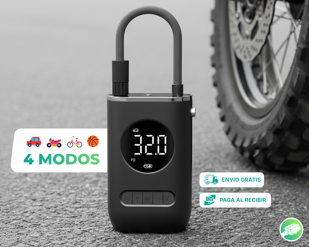 🍃 MINI COMPRESOR DE AIRE PORTÁTIL