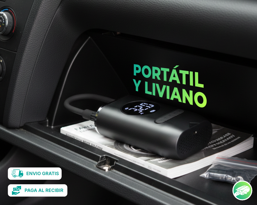 🍃 MINI COMPRESOR DE AIRE PORTÁTIL